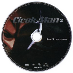 Cicak-Man 2 la sérigraphie DVD